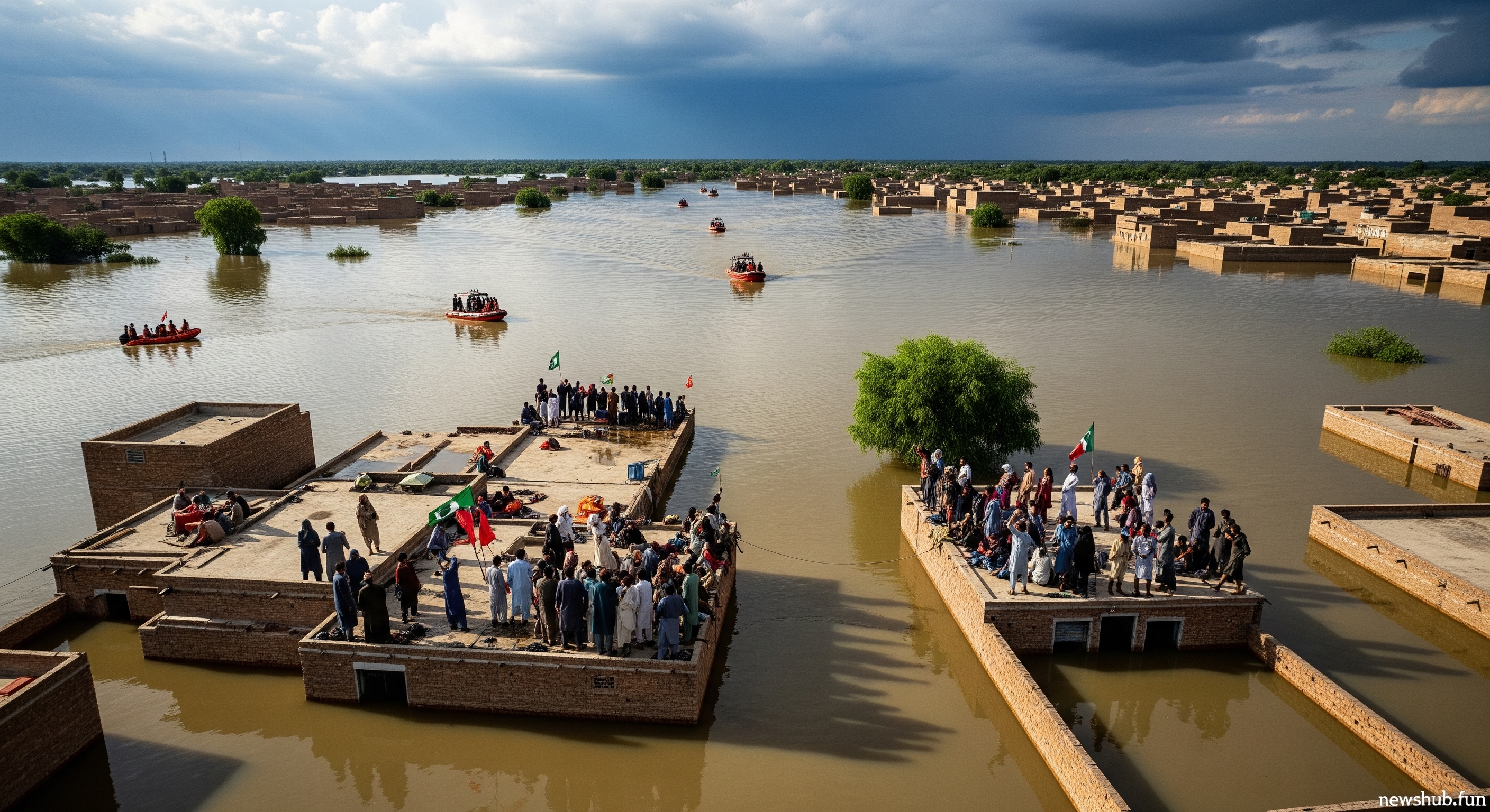 Pakistan Grapples with Deadly Floods: Rising Death Toll, Mass Displacement, and Urgent Relief Efforts